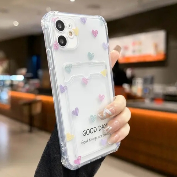 Brand new Apple IPhone 14 Pro Max  with card Slot ❤️🧡💛Silicone Phone case - Picture 2 of 7